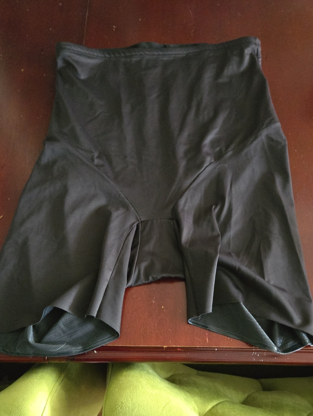 Black High-Waist Shaping Shorts